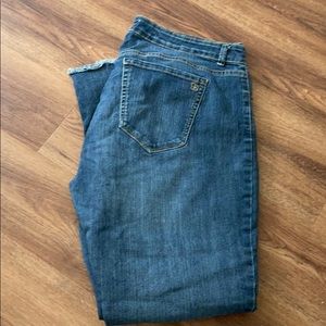 Jessica Simpson arrow straight jeans